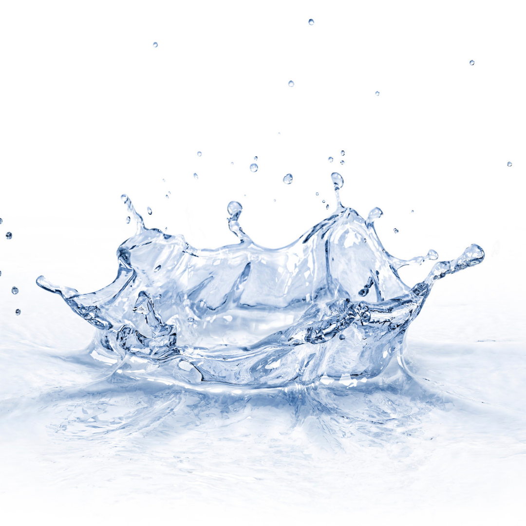 spasl of deionized water or purified water that is used in skincare.