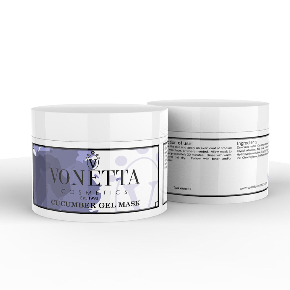 Cucumber Gel Mask - Vonetta Cosmetics