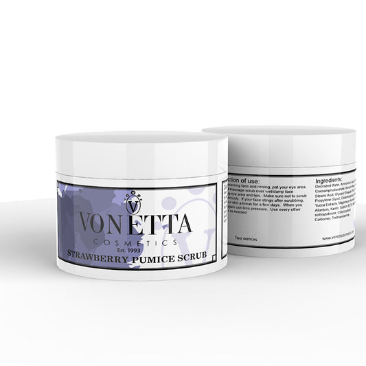 Strawberry Pumice Scrub - Vonetta Cosmetics